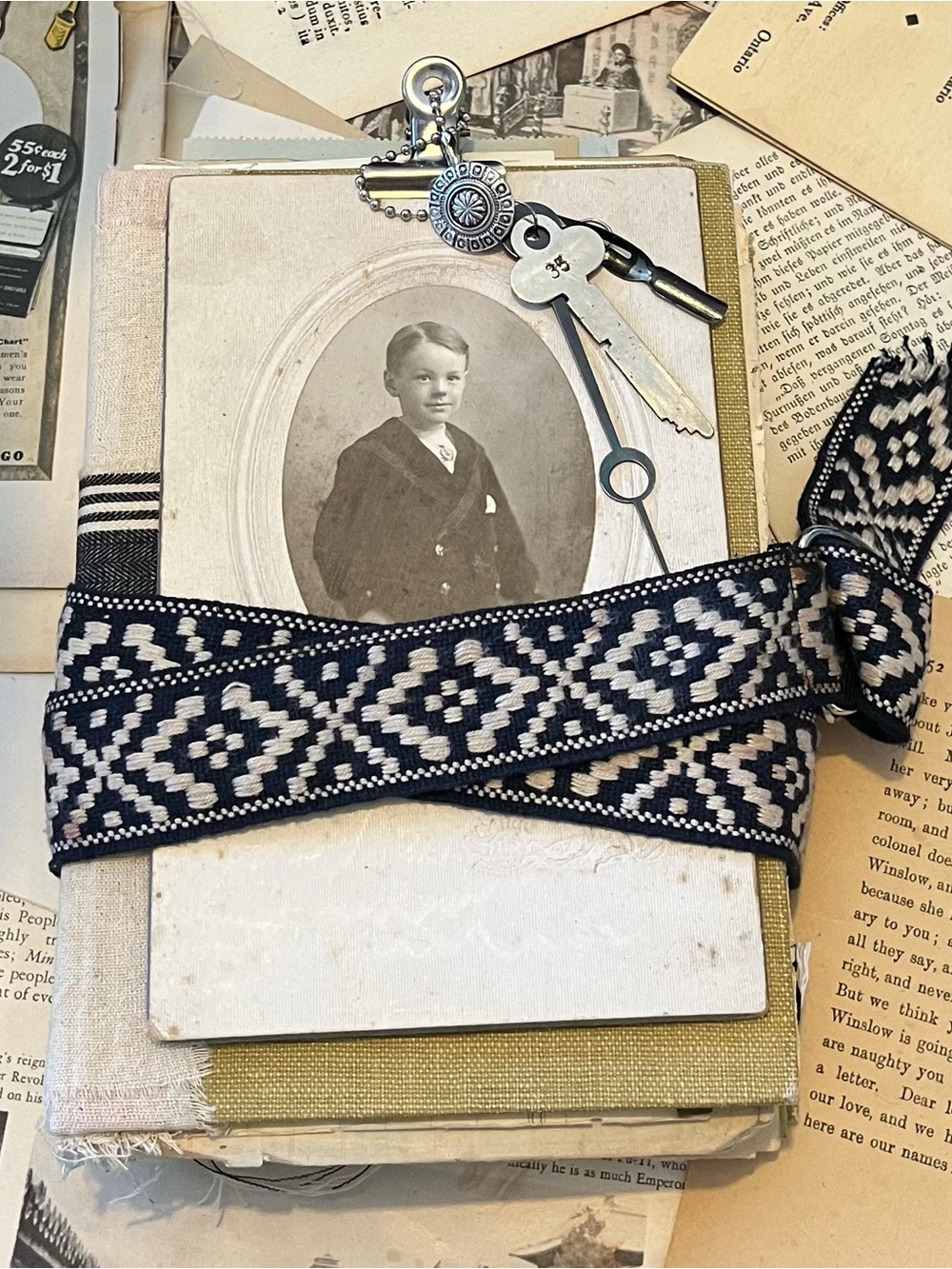 Vintage Handmade Junk Journal